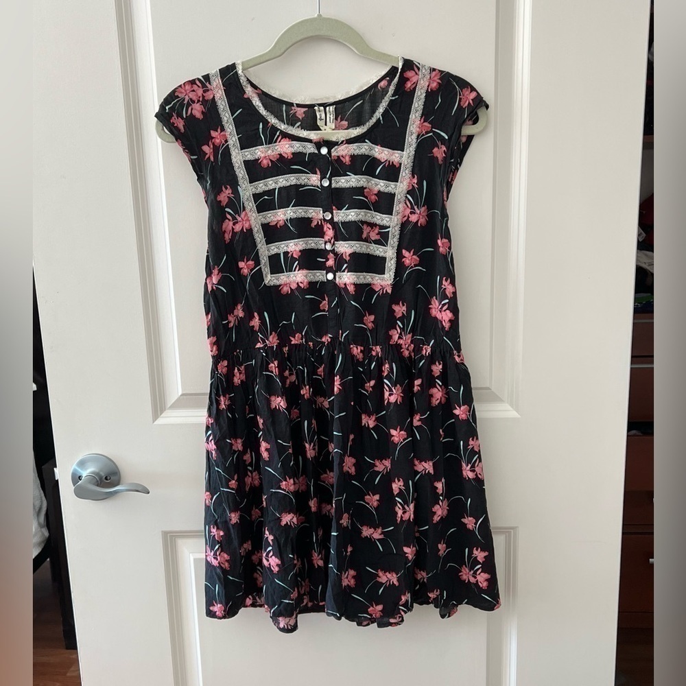 Free People Florals Dress